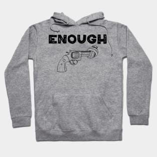 Knotted Gun Enough Wear Orange End Gun Violence Awareness Hoodie